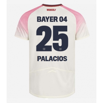 Billige Fotballdrakt Bayer Leverkusen Exequiel Palacios #25 Replika Bortedrakt 2025-26 Kortermet